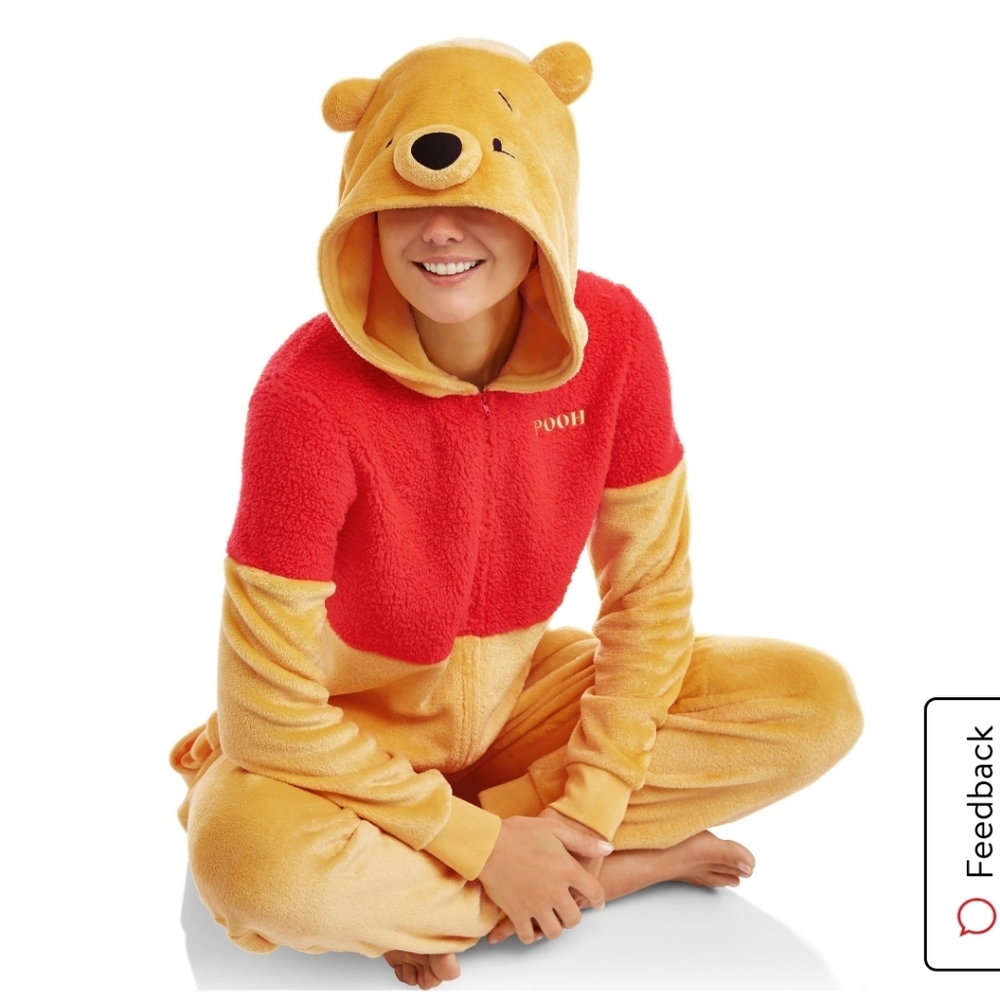 Disney winnie the poo pajamas onesie